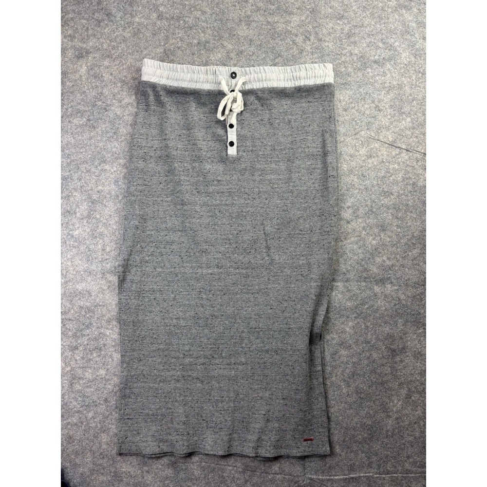 n:Philanthropy Women's Size L Waffle‎ Knit Lounge Midi Skirt Athleisure Cozy